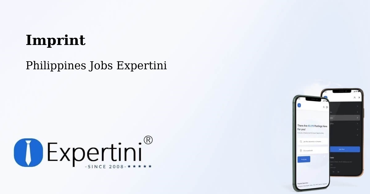 Imprint – Limpapa - Philippines Jobs Expertini