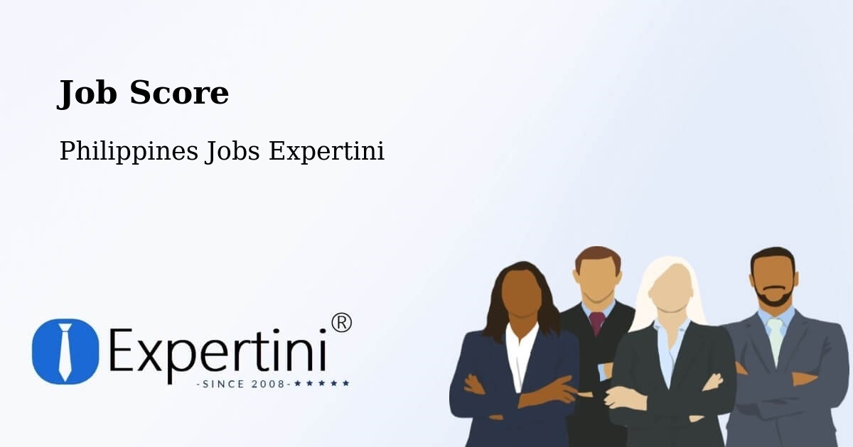 Job Score & Job Description Score Tool – Limpapa - Philippines Jobs Expertini