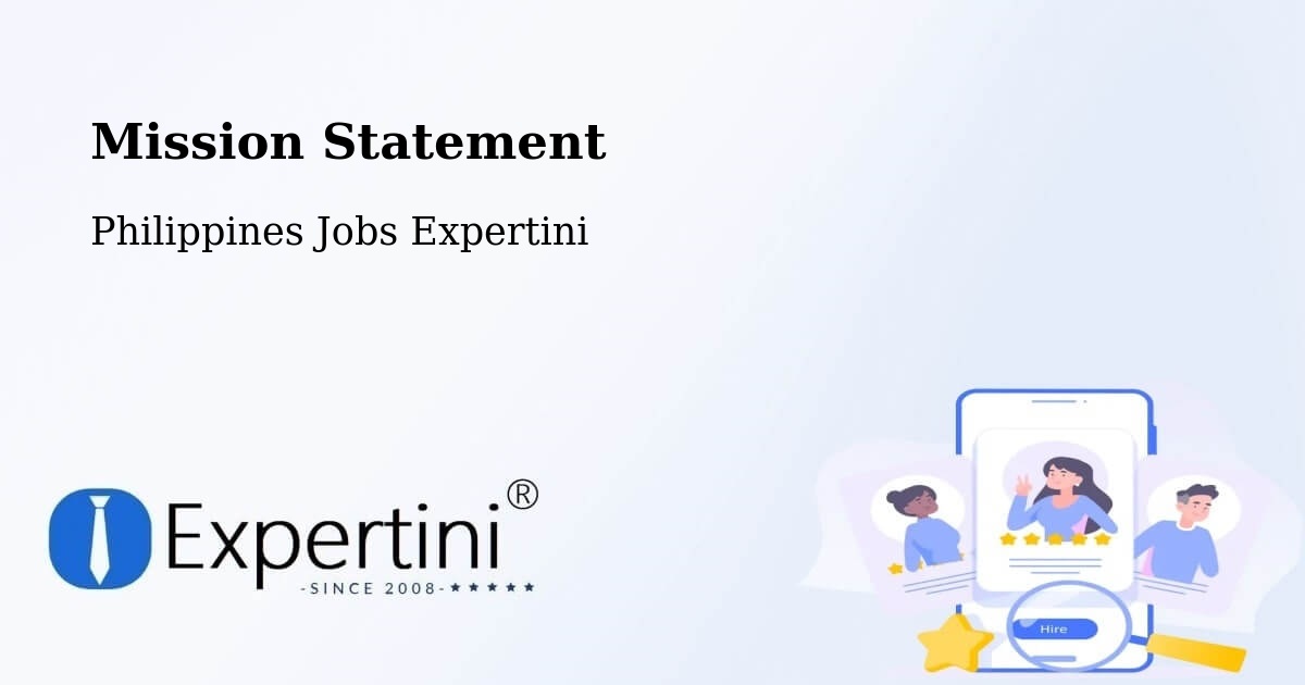 Corporate Mission – Limpapa - Philippines Jobs Expertini