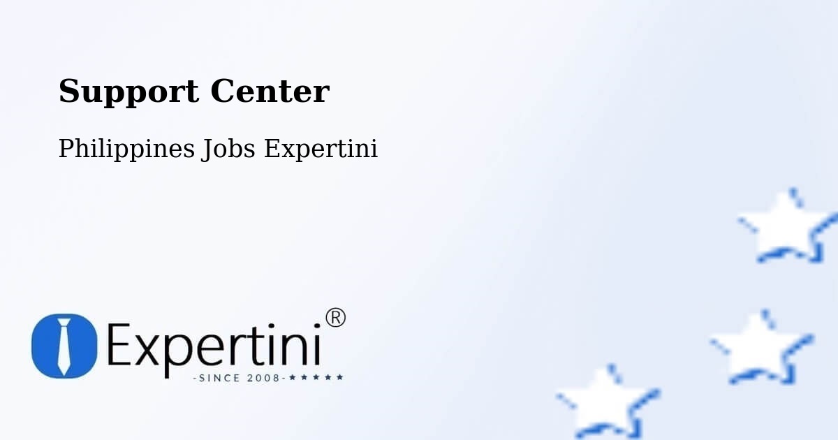 Support Services – Limpapa - Philippines Jobs Expertini